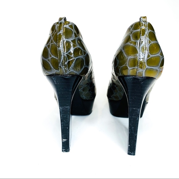 Jil Sander Pointed Toe Platform Blade Heels size 8 - Picture 8 of 8